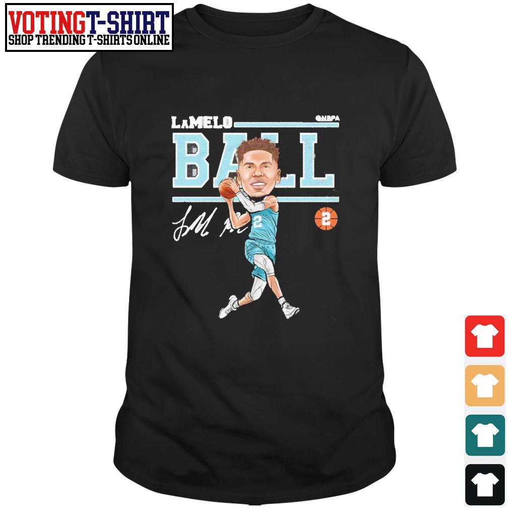 lamelo ball vintage tee
