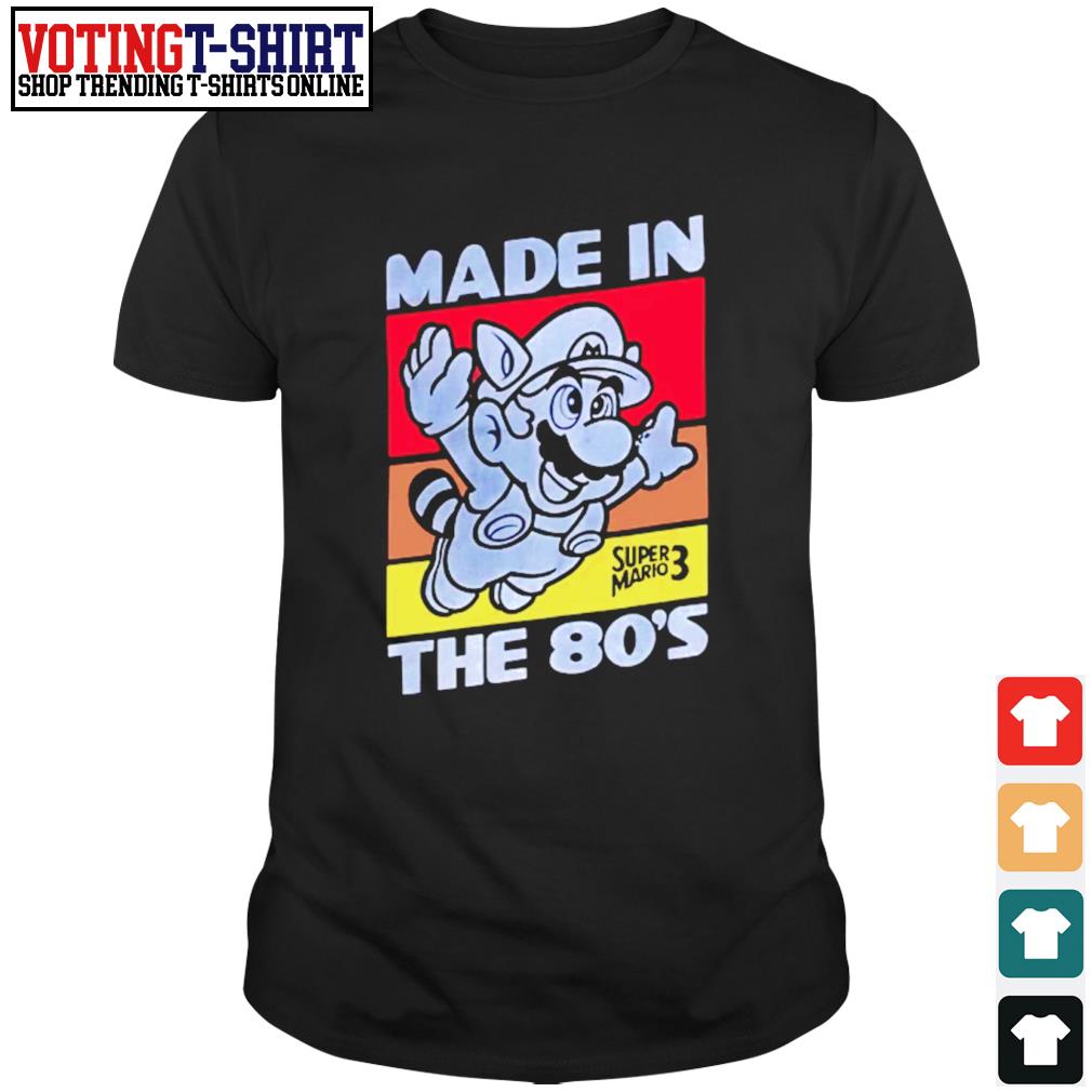 made in the 80s mario shirt