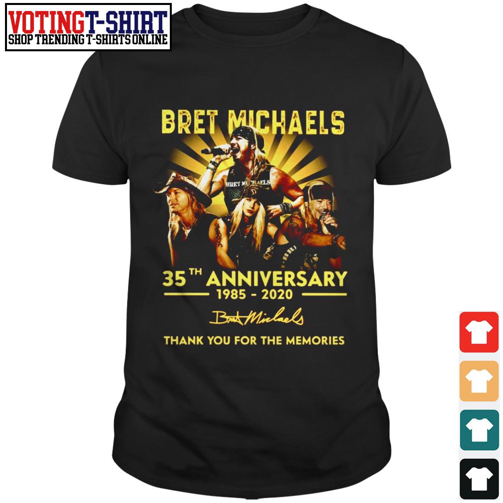 bret michaels tee shirts