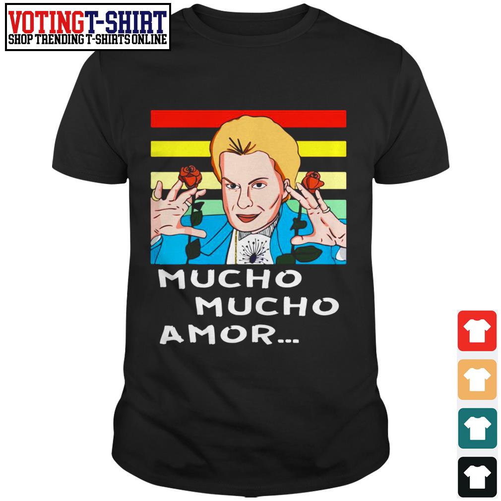 mucho mucho amor t shirt