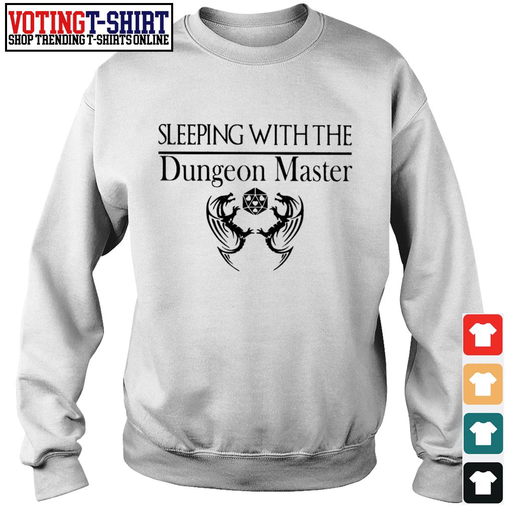 sleeping with the dungeon master shirt