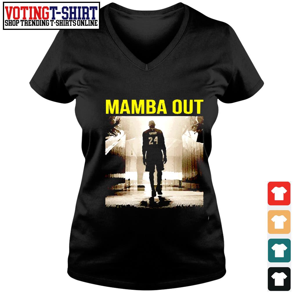 kobe mamba out shirt